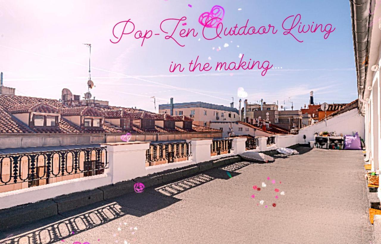 Ferienwohnung Pop-Zen Penthouse Madrid Exterior foto